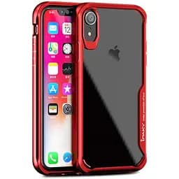 Чехол-накладка iPaky Cucoloris Series/TPU Frame Anti-Scratch PC Case iPhone XR Red