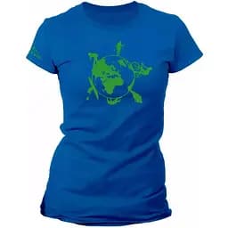 Футболка Fjord Nansen Earth Women T-Shirt XL Синя (FJNAEWTSBXL)
