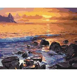 Картина по номерам Brushme Каменный берег 40x50 см