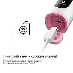 Електрична зубна щітка Oclean X Lite Grey - мініатюра 5