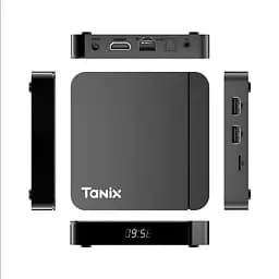 Смарт ТВ-приставка Tanix W2 4/64GB Android (TBW20464B 4500) Чорна - мініатюра 5