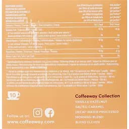 Кава Coffeeway смак ваніль-лісовий горіх в дріпах 75 г 10 шт. - мініатюра 3