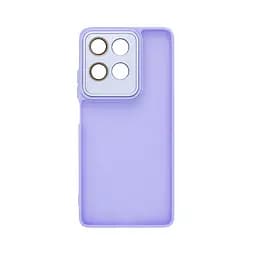 Защитный чехол для Motorola G75 5G, фиолетовый, ShadeX, противоударный, матовый, панель PC+TPU, защита всего корпуса, амортизация ударов при падении, ArmorStandart (ARM82762)