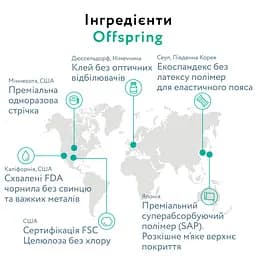 Підгузки-трусики Offspring Forestia XL (12-20 кг) 30 шт. (DP-OI-FAP-XL30P-FRT) - мініатюра 5