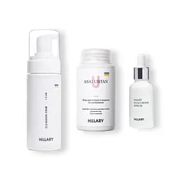 Набір для нормального типу обличчя М'яке очищення та зволоження Hillary