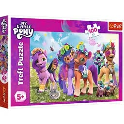 Пазлы "Весёлые пони" 100 элементов 16463 Trefl, в коробке (5900511164633)