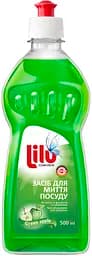 Засіб для миття посуду Lilu Зелене яблуко 500 мл