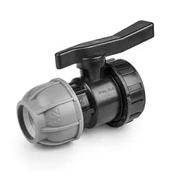 Кран Bradas для труб PE 25 мм x 3/4 PN10 з внутрішнім різьбленням (DSRA10V25F34)