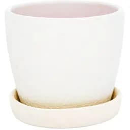 Горщик Elsa Clio шовк 0.5 л білий (clio-s-05-wth)