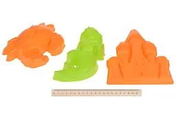 Набір для гри з піском Відерко 6 ел. рожеве Same Toy det0018430 - мініатюра 5