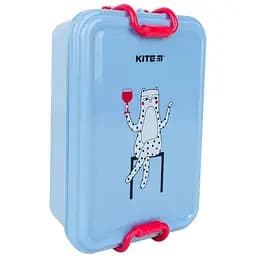 Ланч-бокс Kite Cat 650 мл голубой (K23-175)