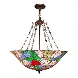 Люстра Brille Тіффані підвісна E27 40W BR (BR-604S/13)