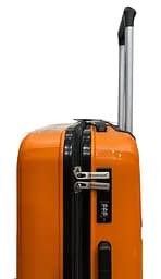 Валіза Madisson Snowball 53103 середній M 65×45×26 см 65 л 4 колеса 360° поліпропілен Помаранчевий - мініатюра 4