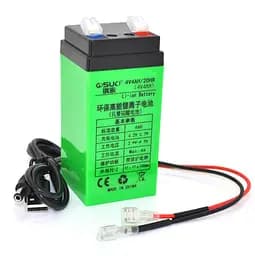 Аккумуляторная батарея литиевая QiSuo QS404 4V 4Ah с элементами Li-Ion 18650 заряд через USB