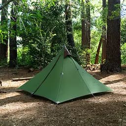 Намет з гострою верхівкою Naturehike Pyramid I (NH17T030-L) темний зелений - мініатюра 7