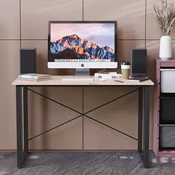 Стол письменный Дейв Ferrum-decor 750x1000x600 Черный металл ДСП Дуб Сан-Марино 32 мм (FRD-106470)