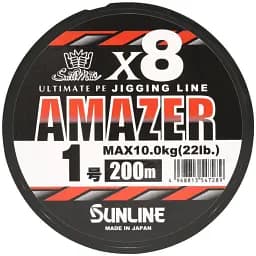 Шнур Sunline SM Amazer X8 200m (multicolor) #0.8 19lb/8.6kg - мініатюра 2