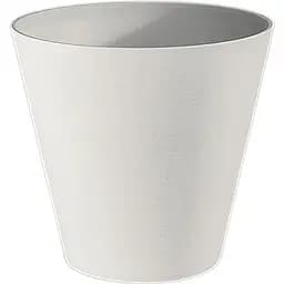 Вазон TeraPlast Hoop 30 см білий (33703030271)