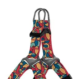 Шлея для собак дрібних порід BronzeDog Urban Art Вітраж XXS 24-30 см - мініатюра 2