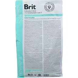 Сухий корм Brit VetDiets GF Cat Struvite для дорослих котів з куркою та горохом 2 кг - мініатюра 3