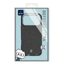 Чохол WIWU Defense Ultra DCC-205 for iP17 Pro 6.3 Black (6977703658392) - мініатюра 2