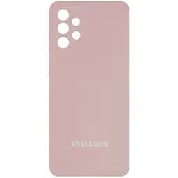 Чохол Silicone Cover Full Camera AA для Samsung Galaxy A52 4G / A52 5G / A52s Рожевий / Pink Sand, Full camera