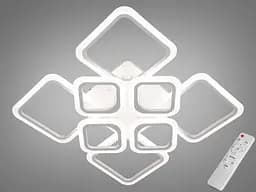 Светодиодная люстра смарт светильник с ИК пультом и димером, 105W