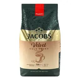 Кава в зернах Jacobs Velvet Gold Crema 1000 г