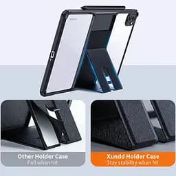 Чохол накладка з підставкою HunDD з посиленими кутами для для Xiaomi Pad 6 / Pad 6 Pro (11") Чорний - мініатюра 5