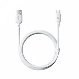 Кабель Baseus Silky Series Fast Charging Cable USB to Type-C 100W 1m White - мініатюра 3
