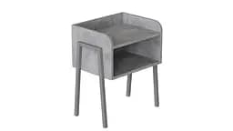 Тумба модульна Ferrum-decor Джузі 540x450x320 метал Сірий ДСП Бетон 16 мм (FRD-102988) - мініатюра 4
