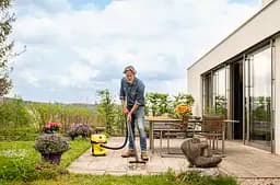 Пилосос Karcher WD 2-18 акумуляторний 12 л 18 В без АКБ и ЗП - мініатюра 6