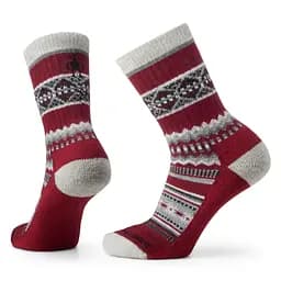 Носки мужские Smartwool Everyday Snowed In Sweater Crew 34-37 Бордовий