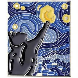 Значок Вінсент Ван Гог Vincent Van Gogh 3 см P VVG 02