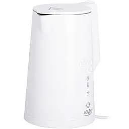 Електрочайник Adler AD 1345 white 1850-2200Вт 1.7л Strix встановлення температури - мініатюра 2