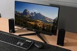 Акустична система 2E PCS203, 2.0, USB, Metal Black - мініатюра 2