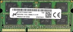 Оперативна пам'ять Micron 8GB SODIMM DDR3 1600MHz (MT16KTF1G64HZ-1G6N1)