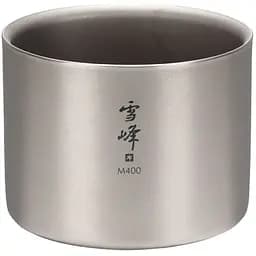 Кружка Snow Peak TW-126 Ti-Double M400 Stacking Mug 400 мл