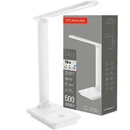 LED лампа Titanum TLTF-009W настільна 10W 3000-6500K (TLTF-009W)