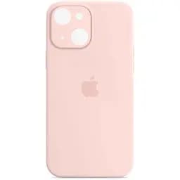 Чехол Silicone Case Full Camera Protective AA для Apple iPhone 13 6.1" Рожевий / Chalk Pink