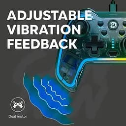 Геймпад Canyon Brighter GP-02 Wired Crystal (CND-GP02) - мініатюра 4