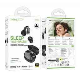 Навушники бездротові Hoco EW200 Elegant true wireless sleep BT headset чорні - мініатюра 2