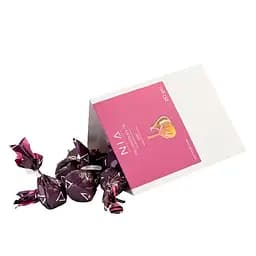 Цукерки Nia Chocolate Інжир у рожевому шоколаді з начинкою з лісових фруктів з ароматом бренді 252 г - мініатюра 3