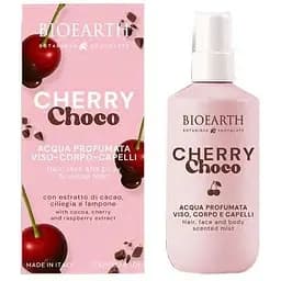 Спрей для волосся, обличчя й тіла Bioearth Botanique Chocolate Scented Water Cherry Choco Вишня та шоколад парфумований 100 мл