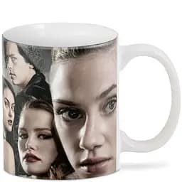 Кухоль GeekLand Riverdale Рівердейл крупний план 02.14.374 330 мл білий