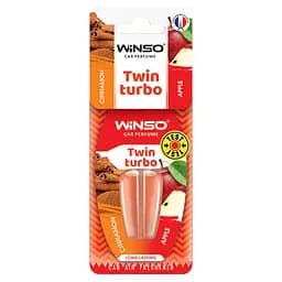 Ароматизатор Winso Twin Turbo - Apple & Cinnamon с двойной капсулой (538730)