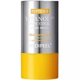 Антивіковий сонцезахисний стік для обличчя Medi Peel Red Peptide 9 Vitanol Sun Stick Pro SPF50+ PA++++ 23 г (MDP190)