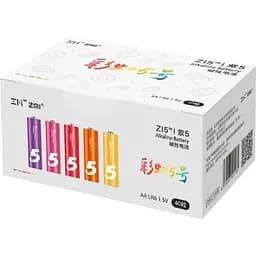 Батарейки AA ZMI AA540 Rainbow 40 pcs - 40 штук пальчиковых