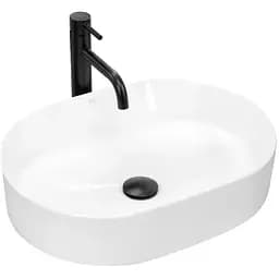 Умивальник Rea Nadia 50 накладний білий REA-U6563, Білий