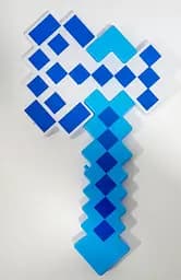 Зброя MW2224 сокира MC світло, звук 37 см у пакеті (6922049022246) Блакитний